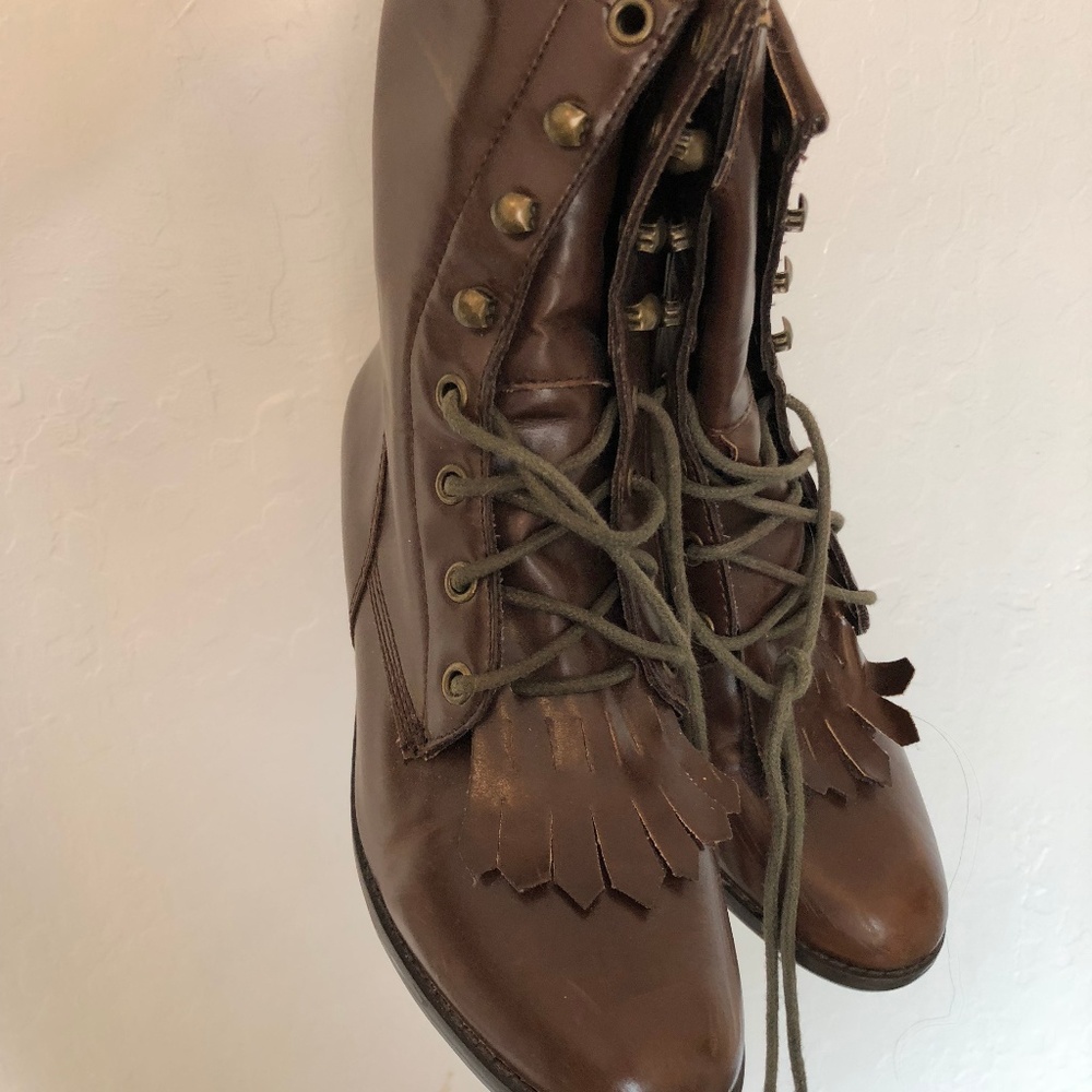 Urban Outfitters brown boots We Who See
